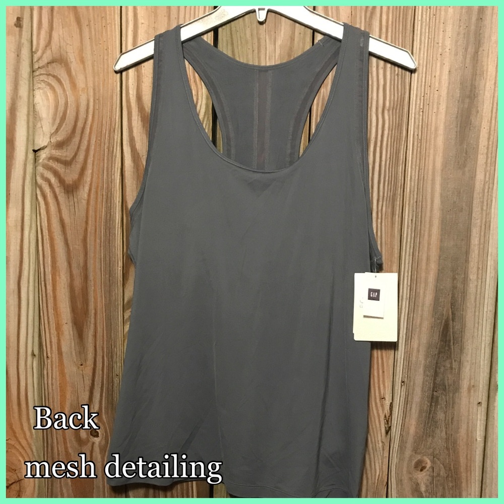 💥 Wicking breathable performance mesh detail Tank